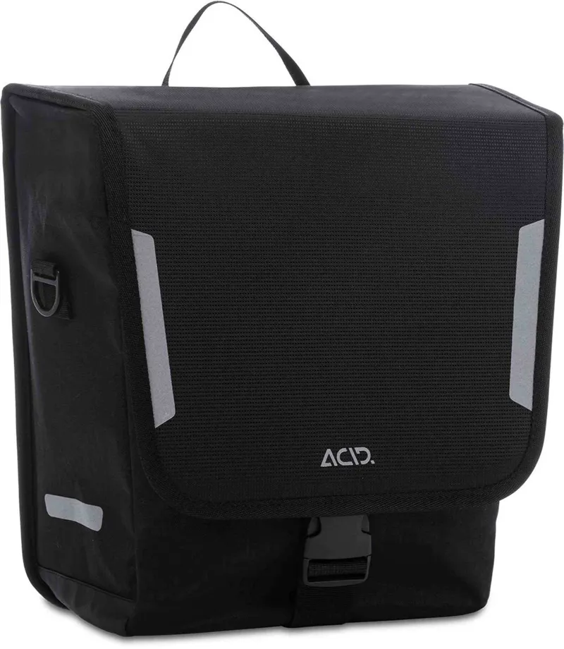 Acid City 15 Classic SMLink Pannier Bag in Black